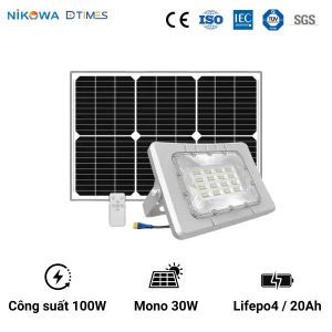 đèn pha dctimes 100w chính hãng tại Nikowa